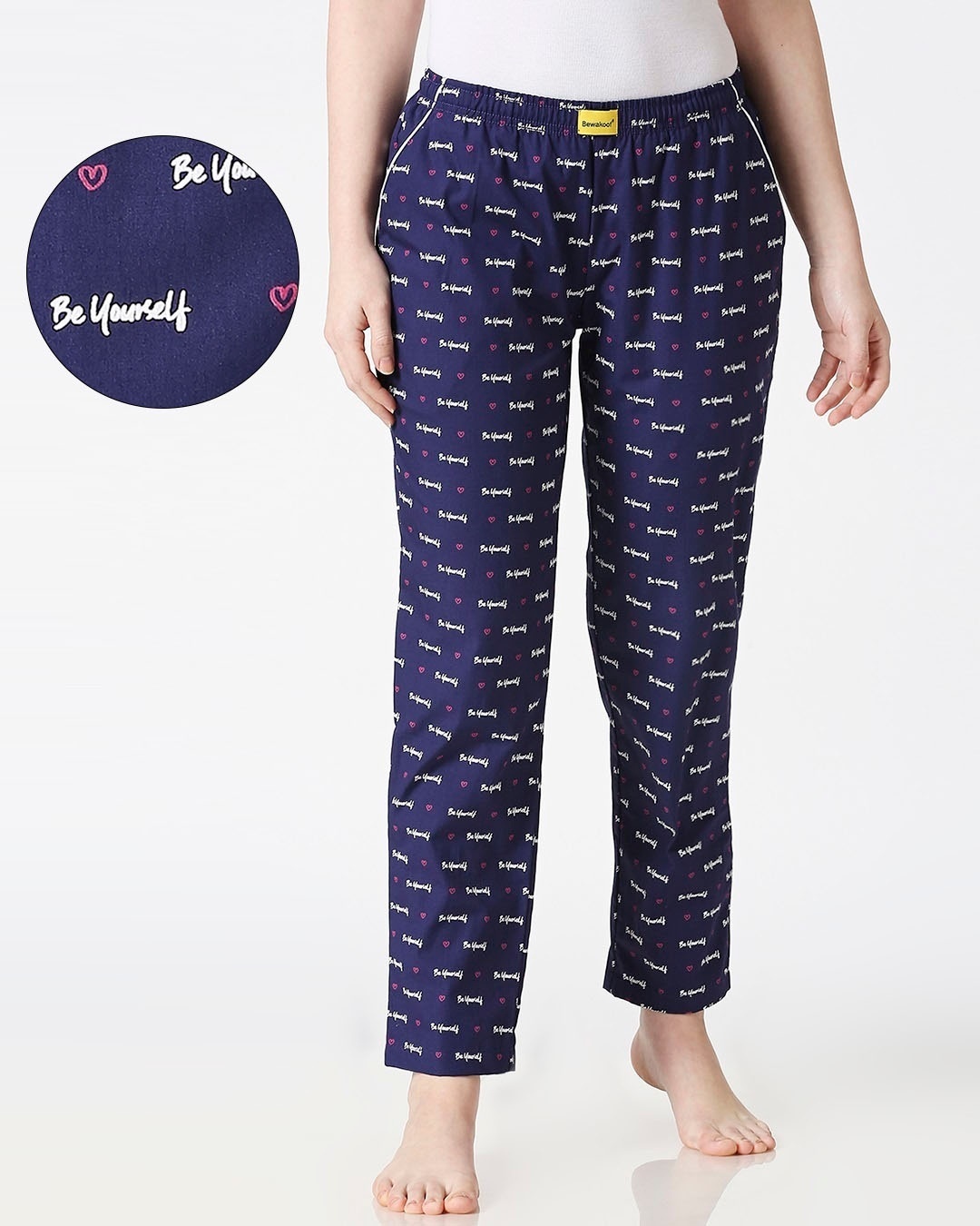 Shop Be Yourself All Over Printed Pyjama-Front