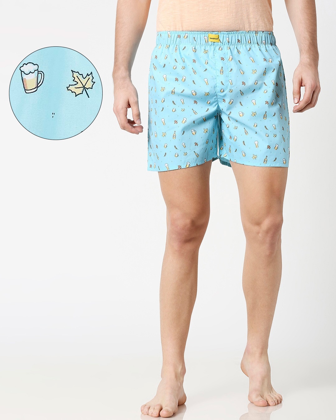 Shop Beer Brewer All Over Printed Boxer