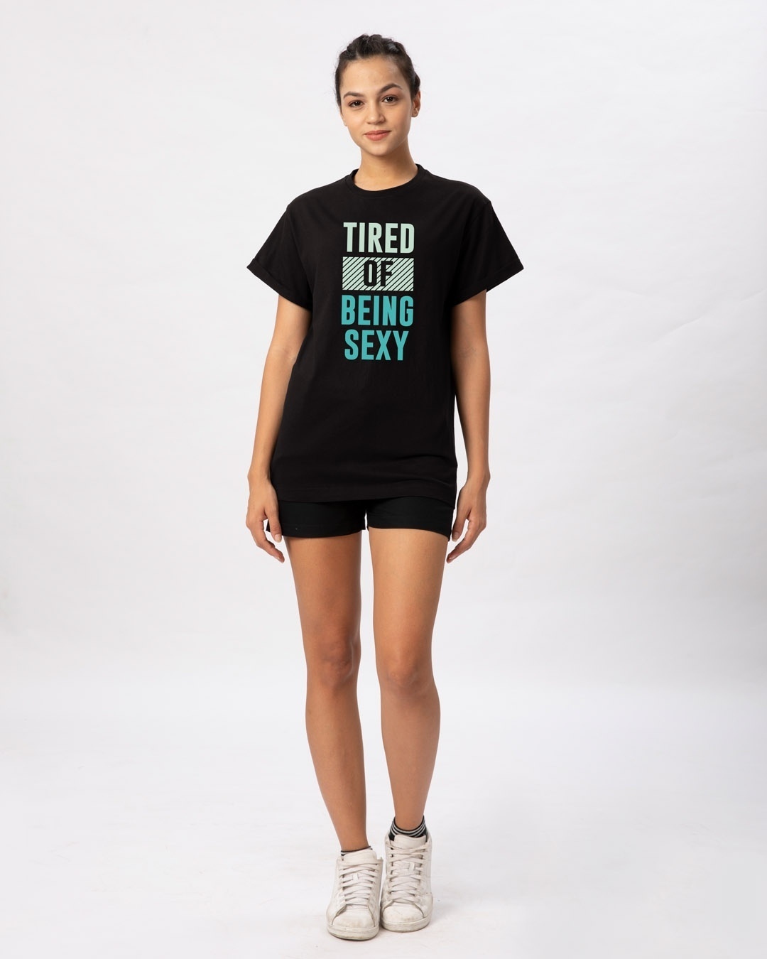 Shop Being Sexy Boyfriend T-Shirt-Full