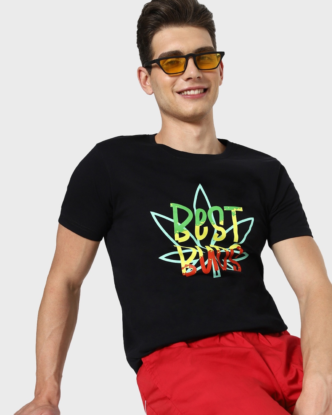 Shop Best Buds Half Sleeve T-Shirt