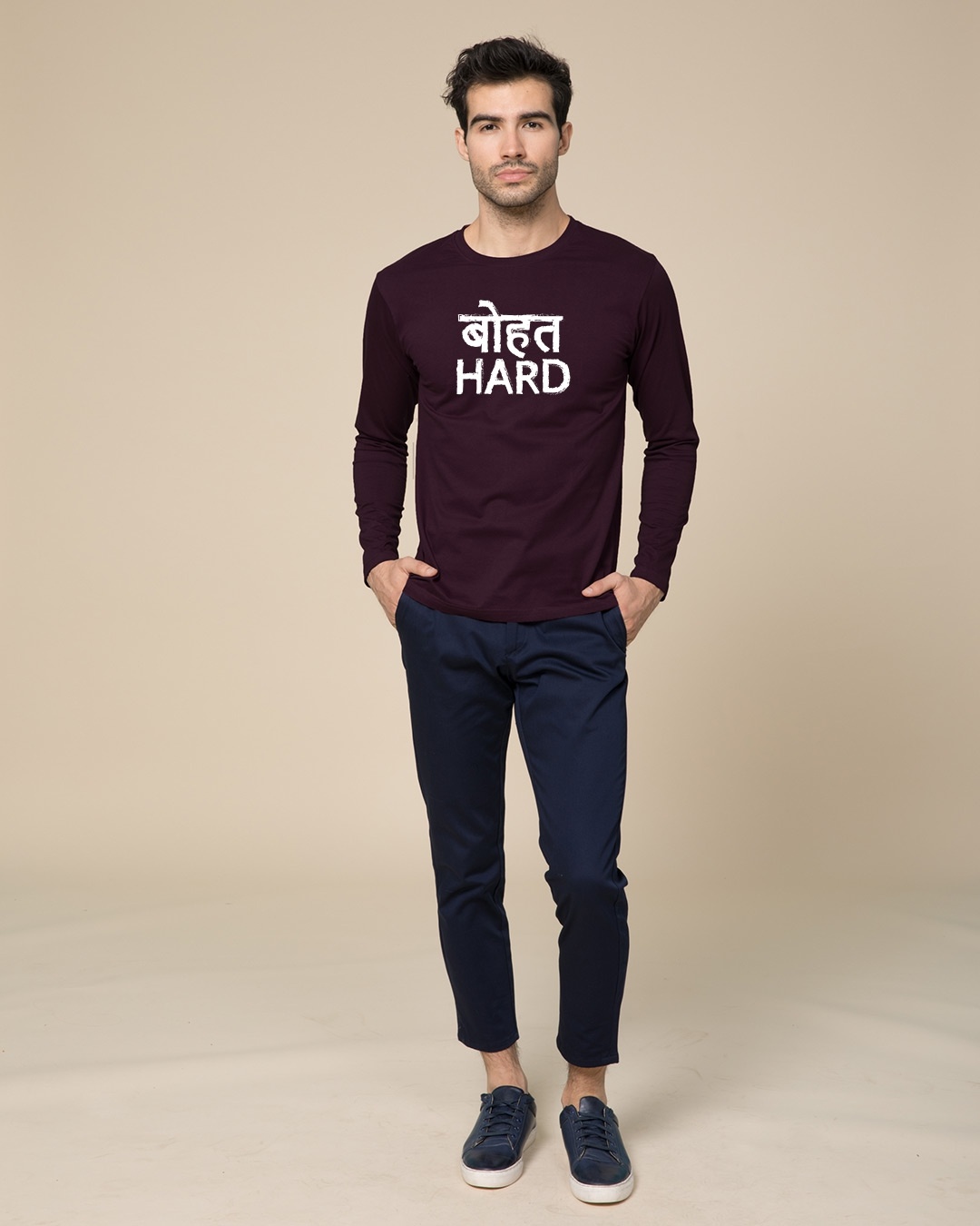Shop Bht Hrd Full Sleeve T-Shirt-Design