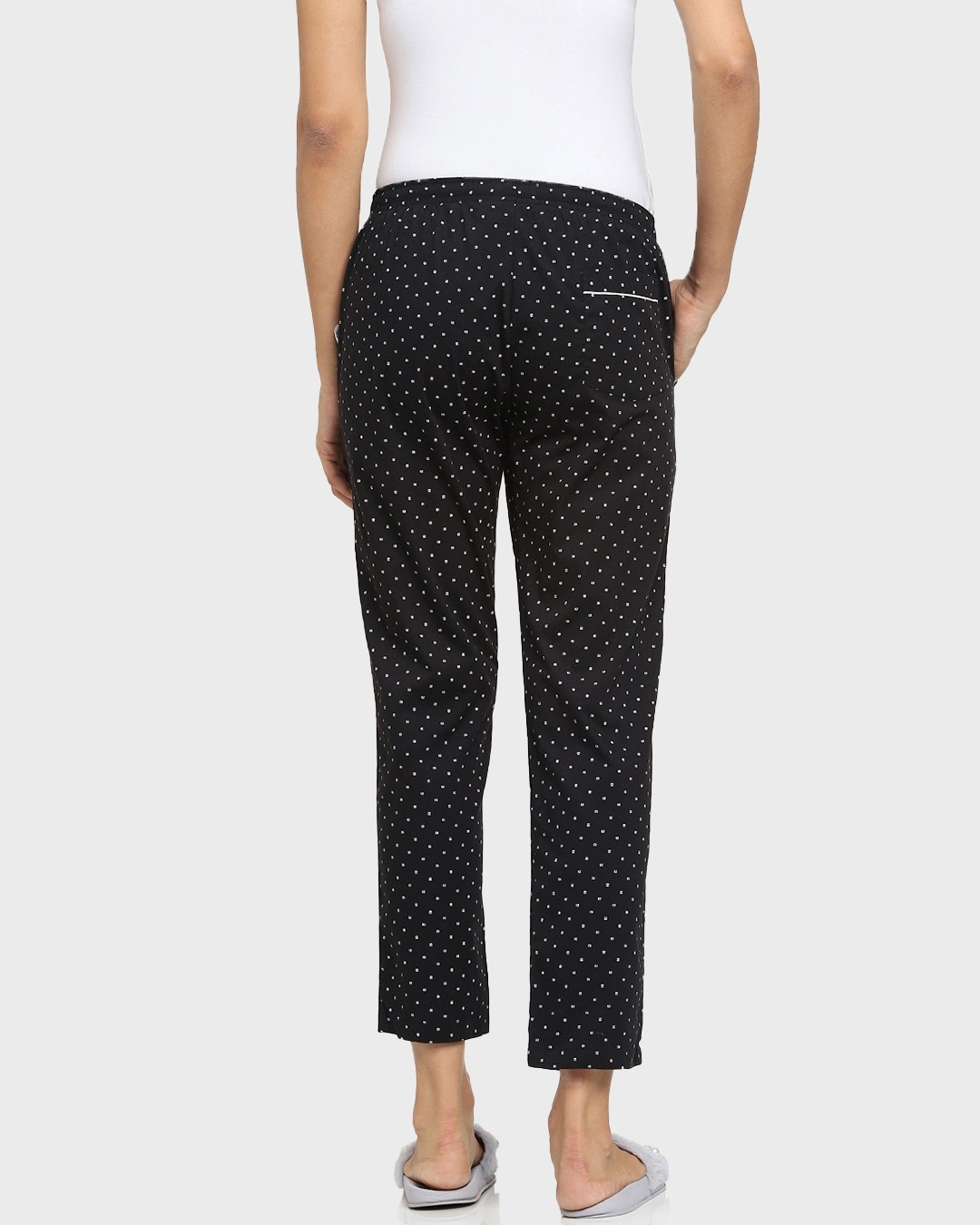 Shop Black AOP Geometric Print C Pyjama-Design