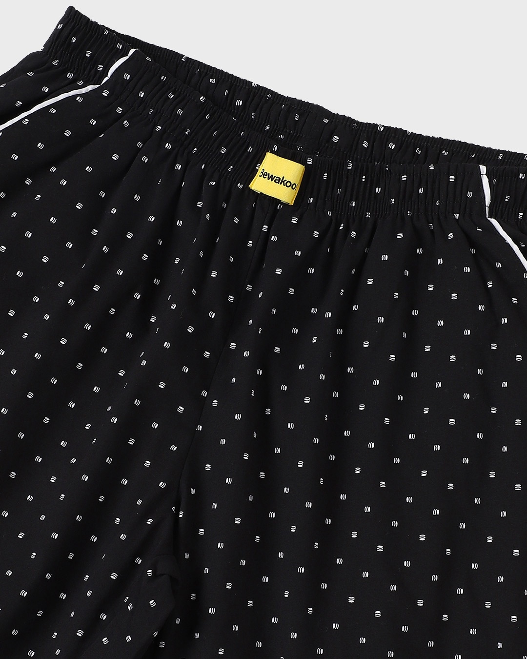 Shop Black AOP Geometric Print C Pyjama