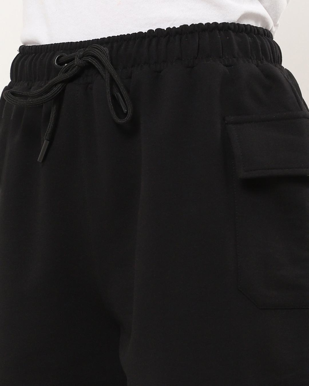 Shop Women's Black Cargo Pocket Shorts