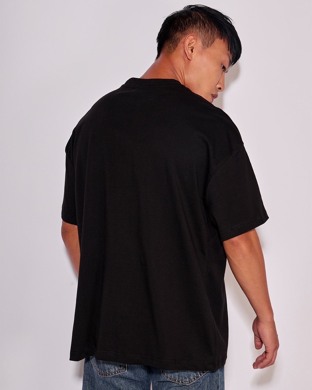 Shop Unisex Black T-shirt-Full