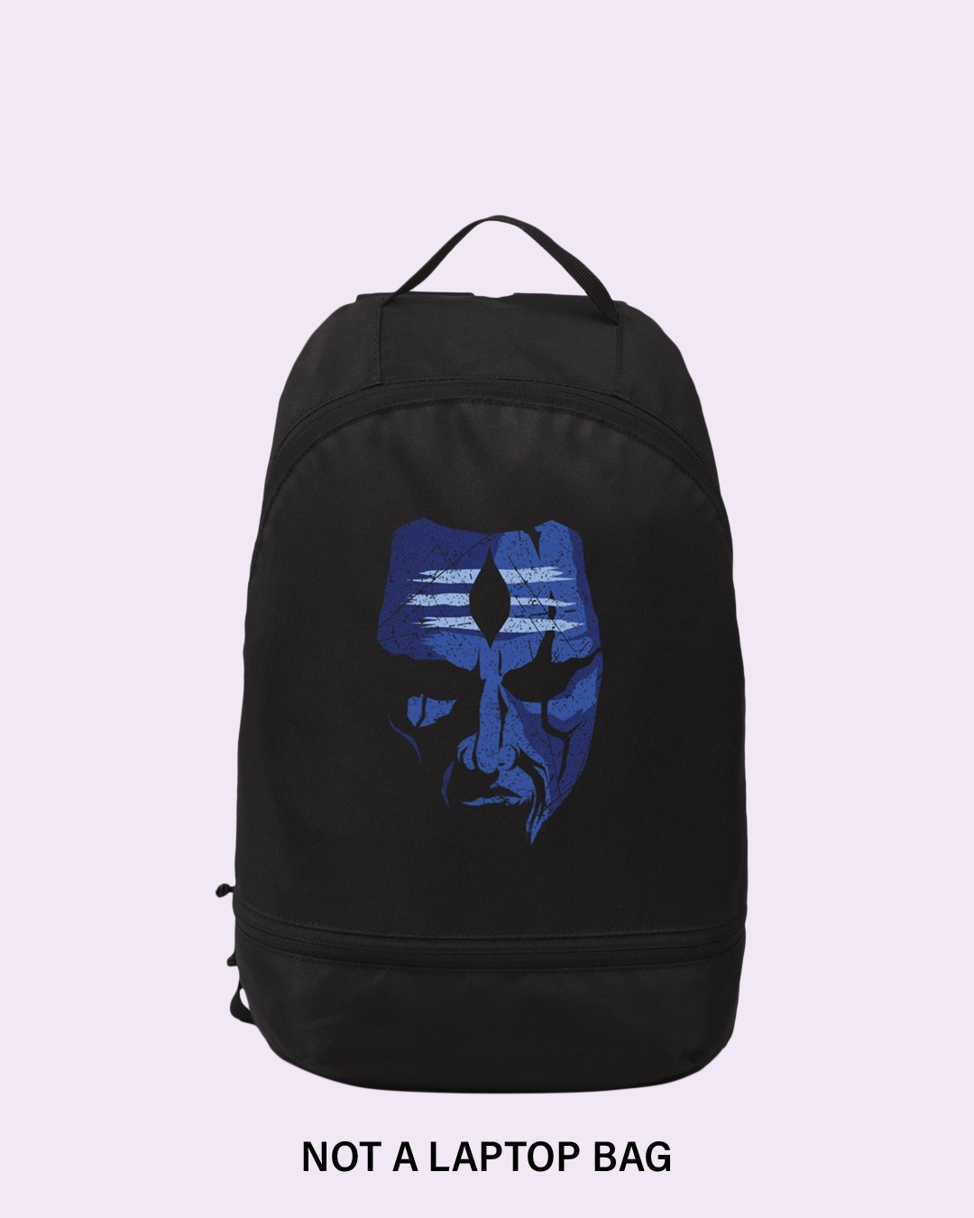 Shop Blue Baba Printed Small Backpack-Front