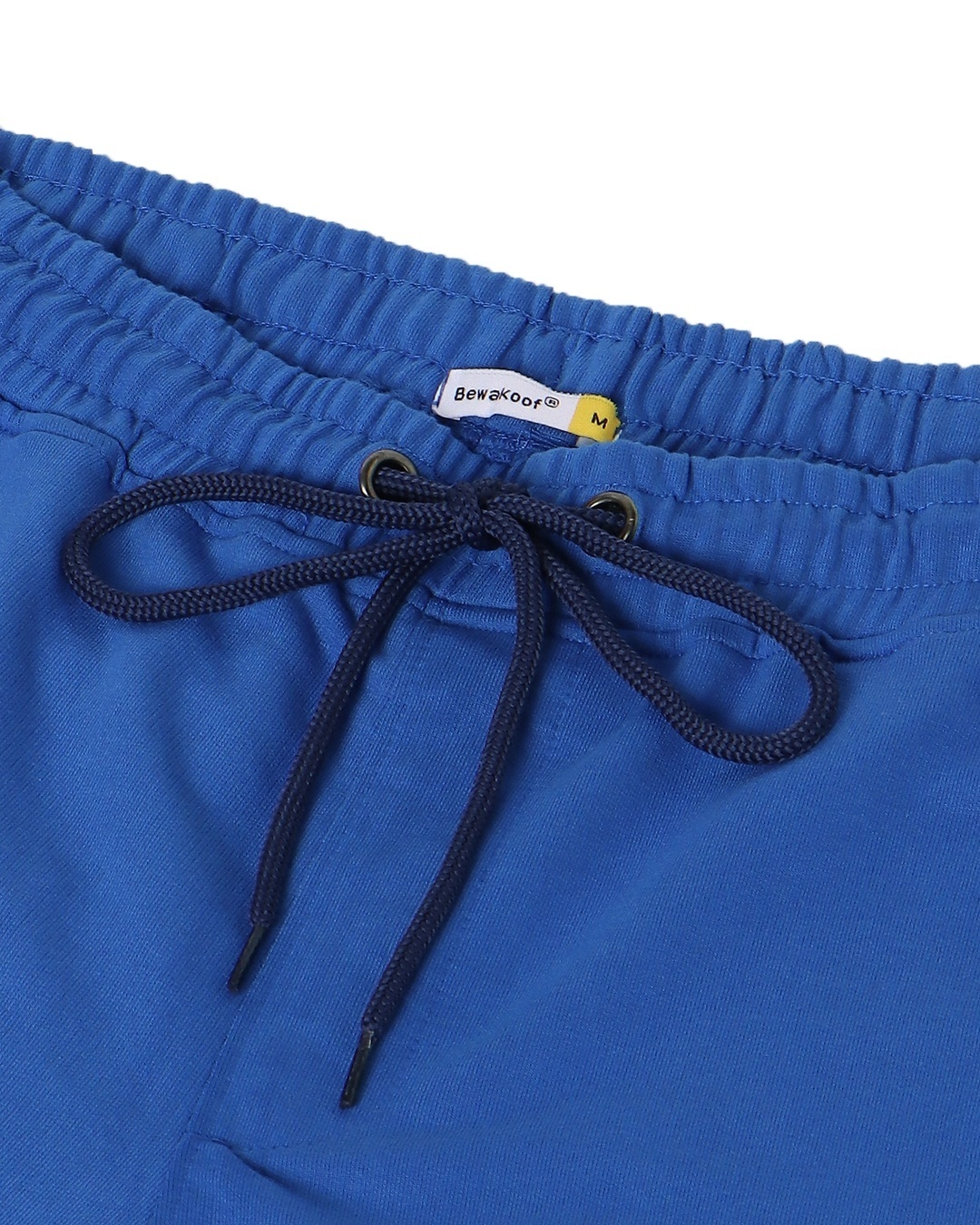 Shop Blue Colorblock Casual Shorts