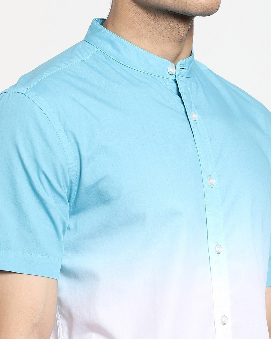 Shop Men's Blue Ombre Shirt
