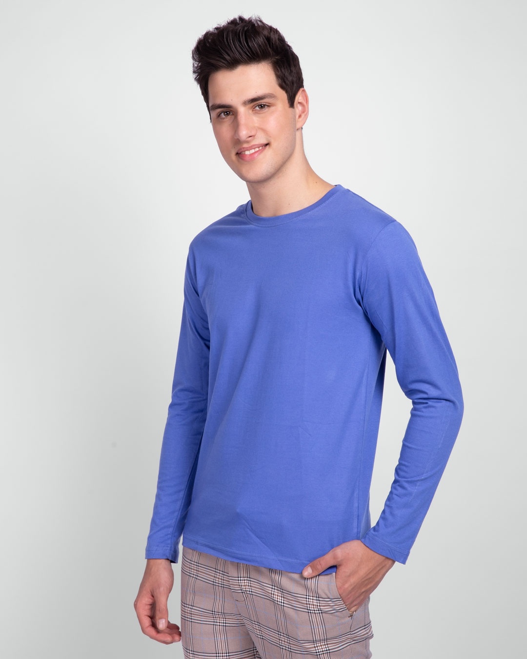 Shop Blue Haze Full Sleeve T-Shirt-Back