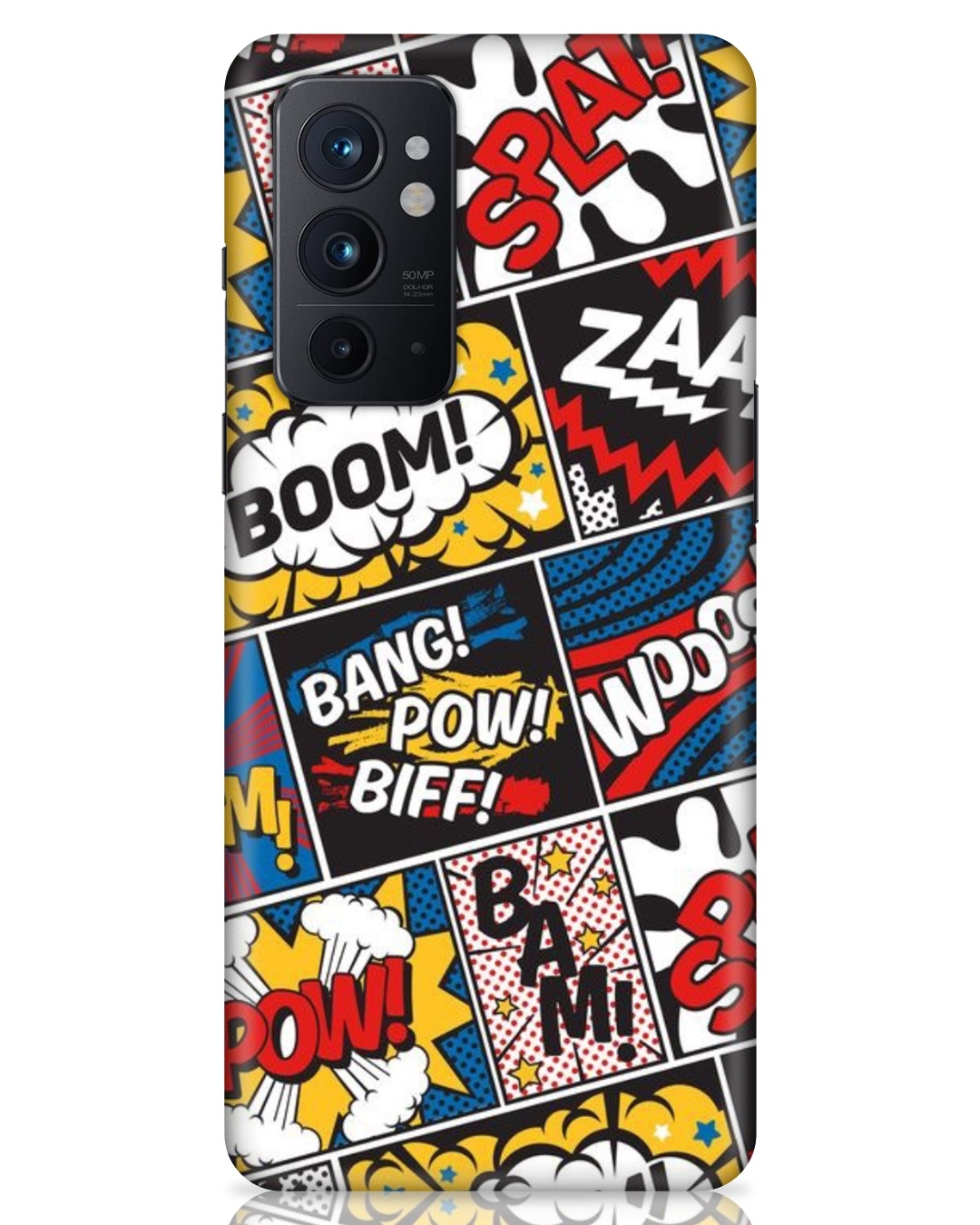 Boom Zaap Abstract Printed Designer Hard Cover For OnePlus 9RT 5G (Impact Resistant, Matte Finish)