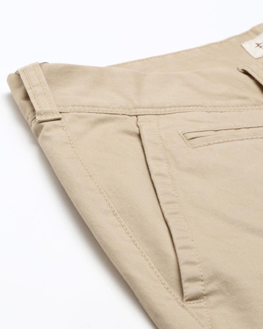 Shop Men's Beige Slim Fit Trousers