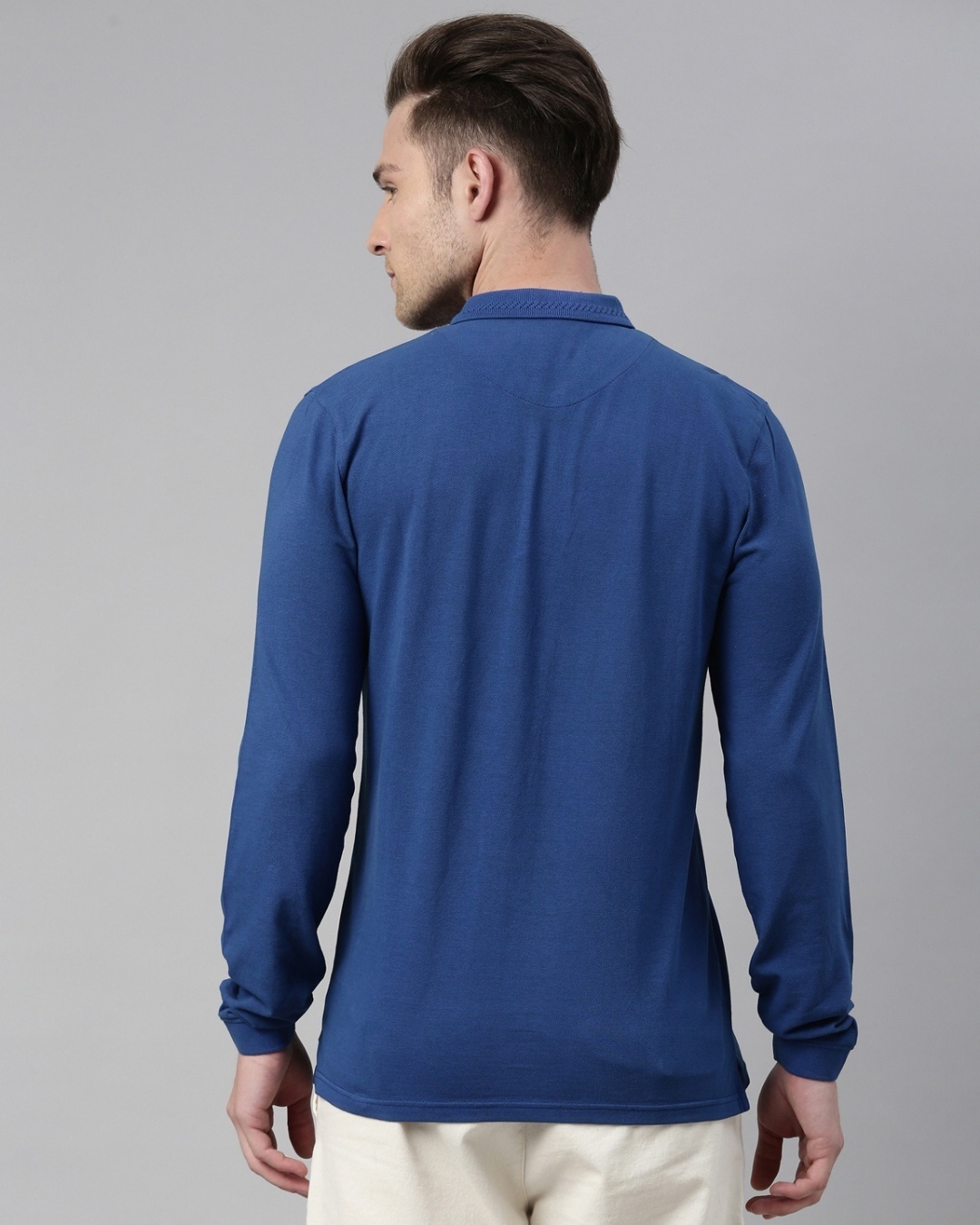 Shop Men's Royal Blue Polo  T Shirt-Design