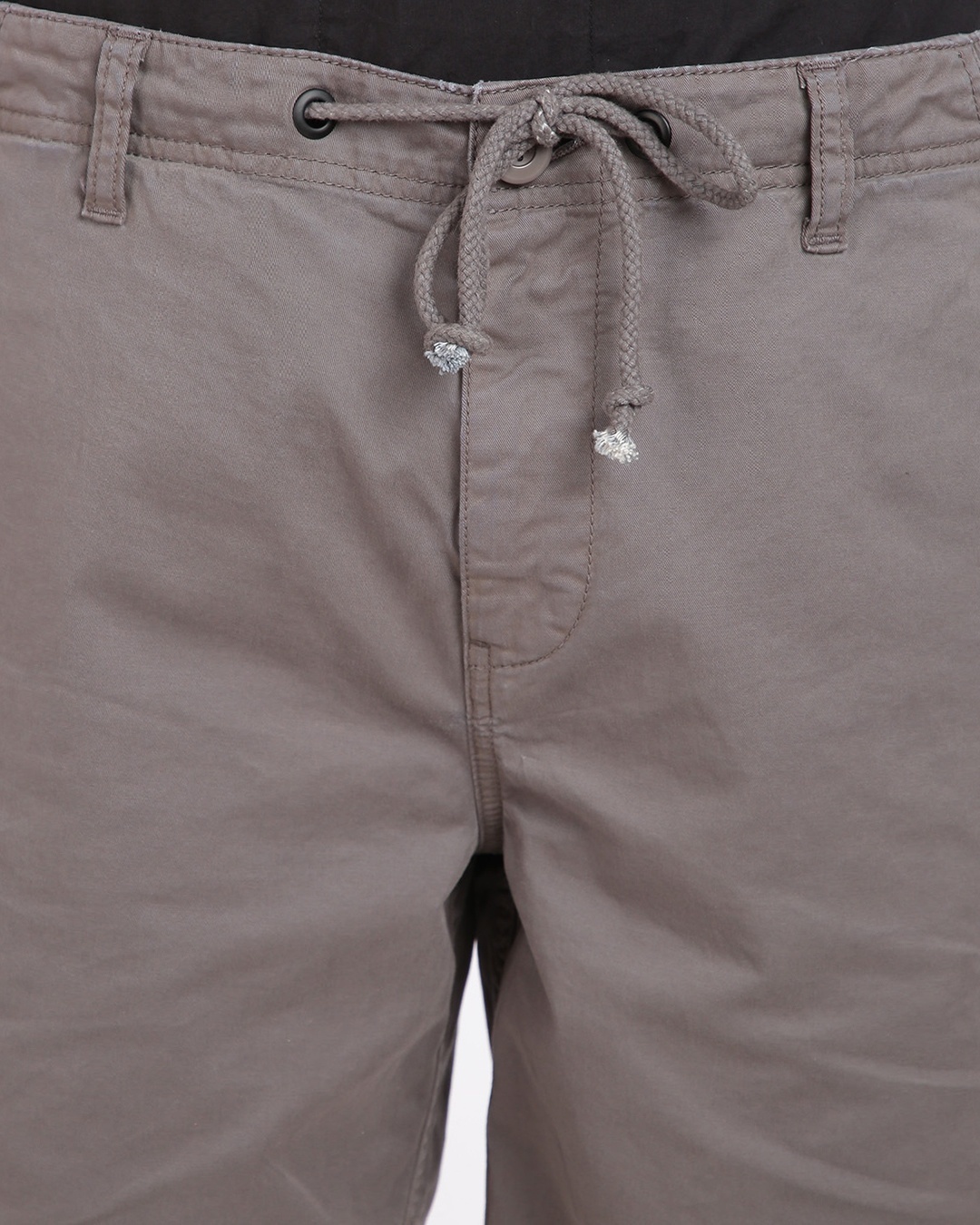 Shop Washed Twill Loose Cargo Shorts With Multi Pockets