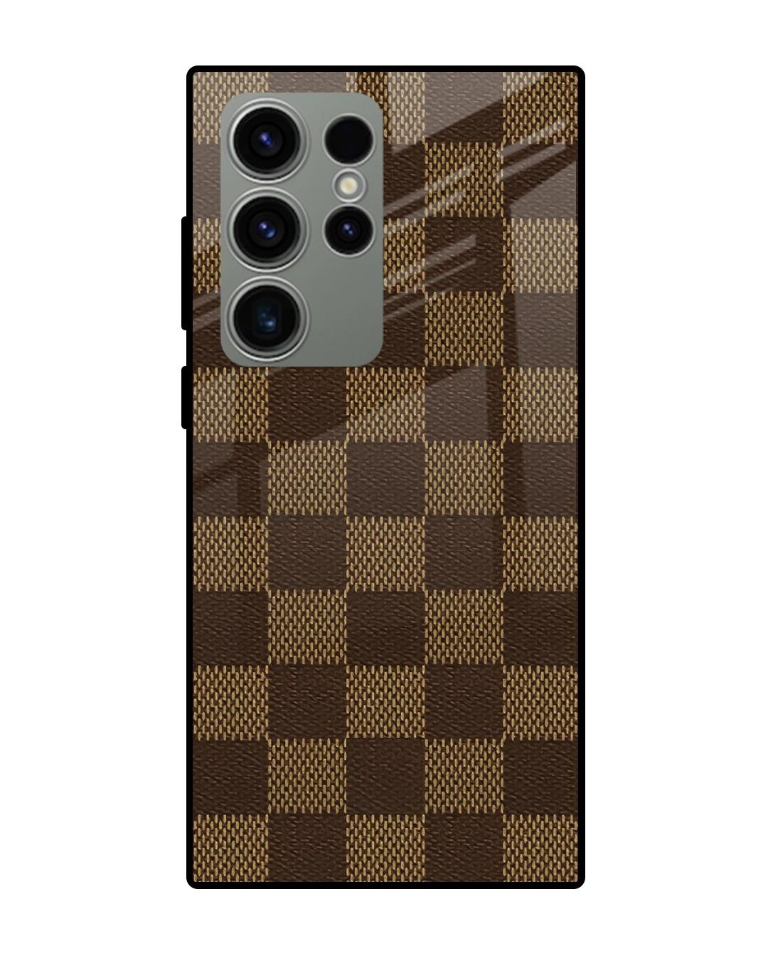 Buy Brown Block Premium Glass Case for Samsung Galaxy S23 Ultra 5G (Shock  Proof, Scratch Resistant) Online in India at Bewakoof