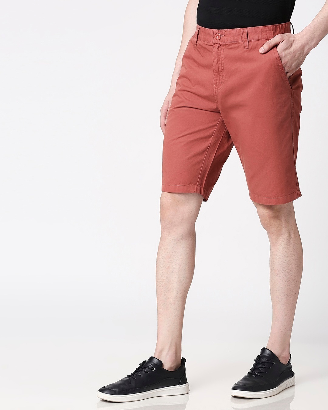 Shop Burnt Brown Men's Shorts-Design