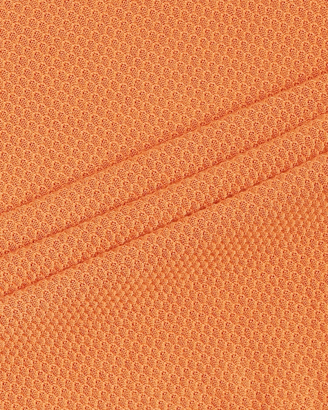 Shop Burnt Orange Flat Knit Sweater