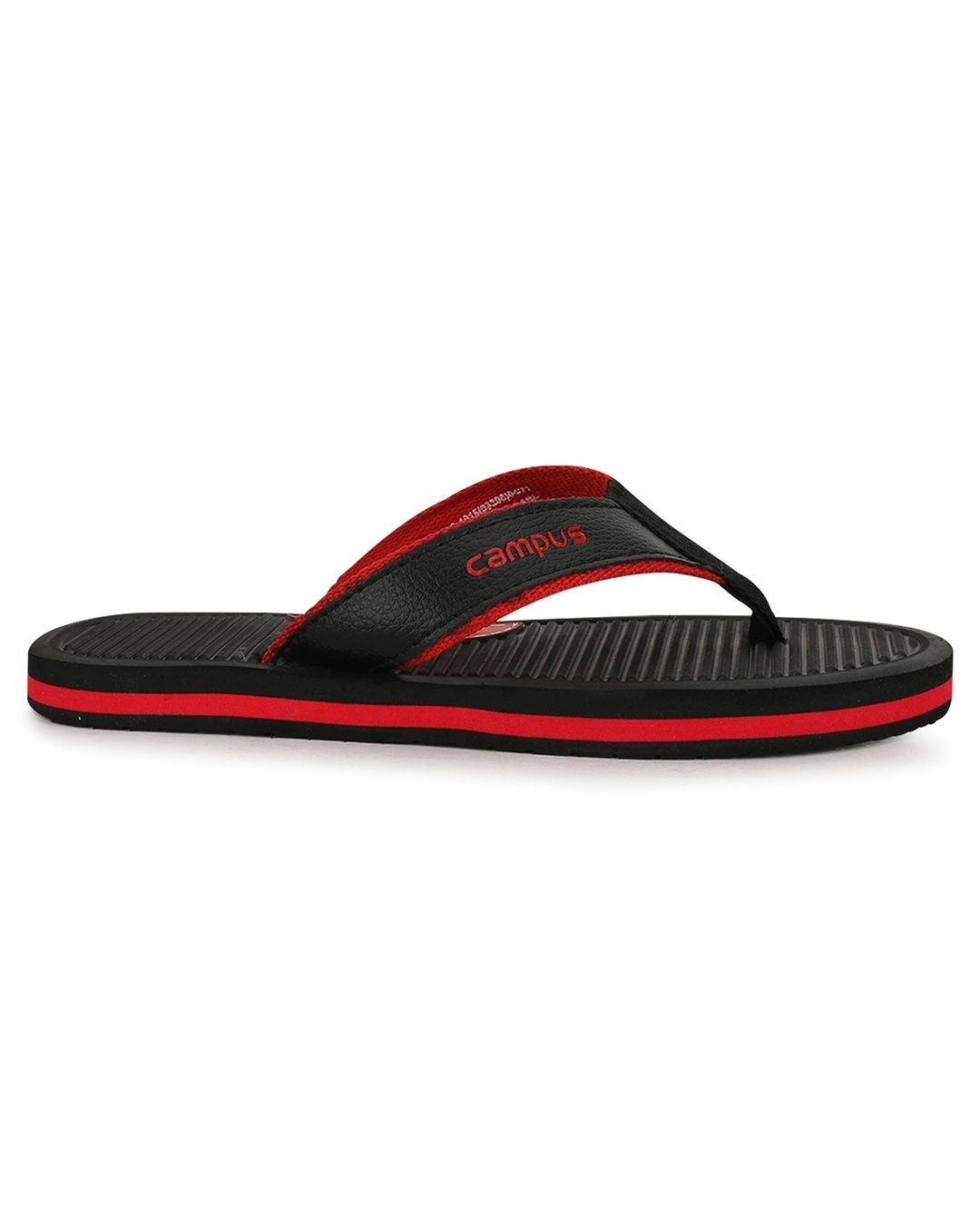 Buy Campus Men's Black Flip Flops Online in India at Bewakoof