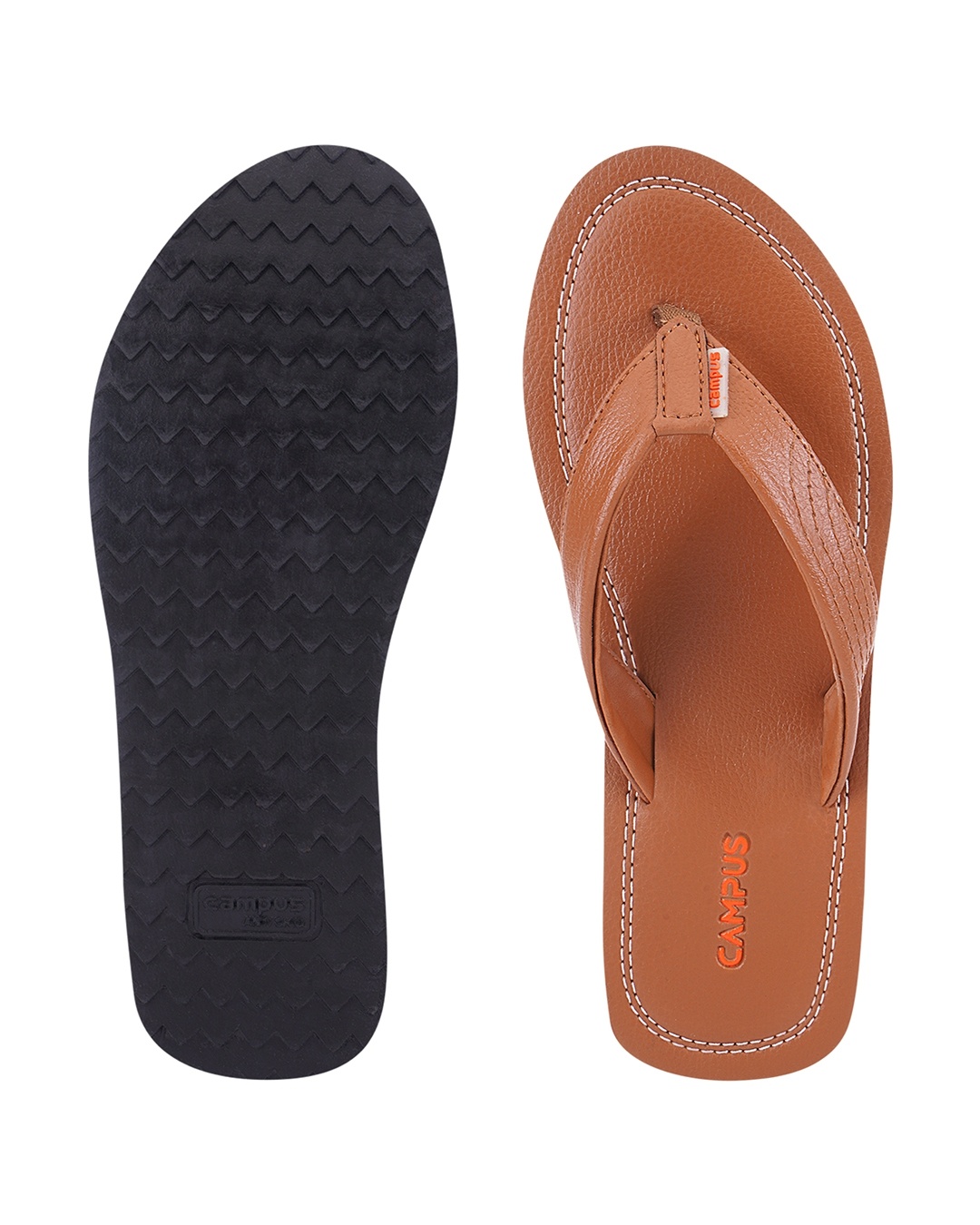 Buy Campus Men's Brown Flip Flops Online in India at Bewakoof