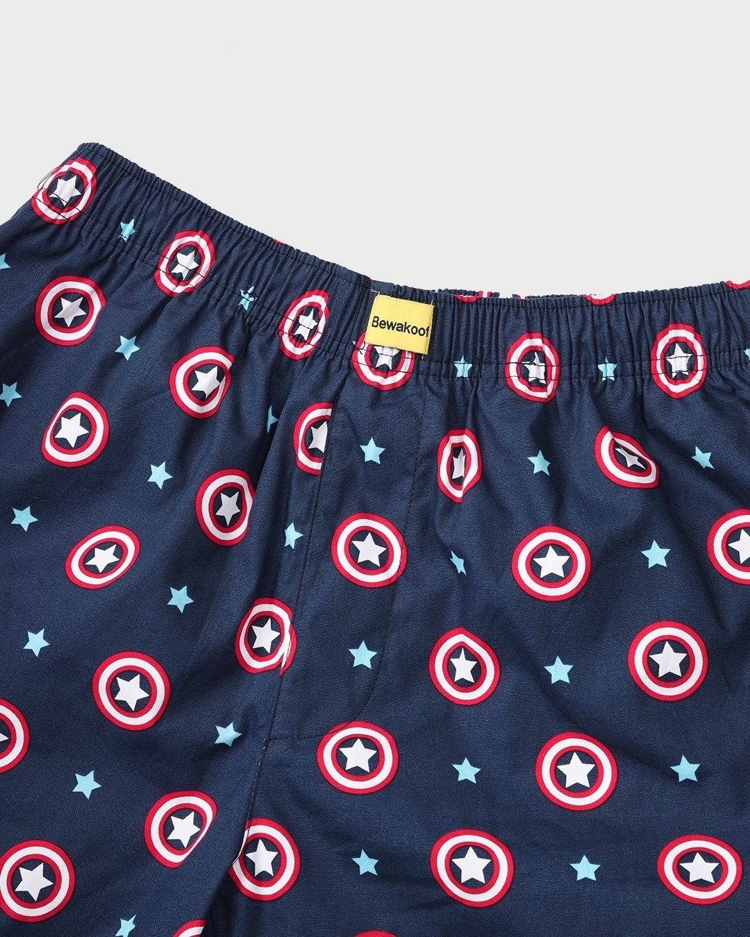 Shop Captain America Shield Poplin Pyjama (AVL)