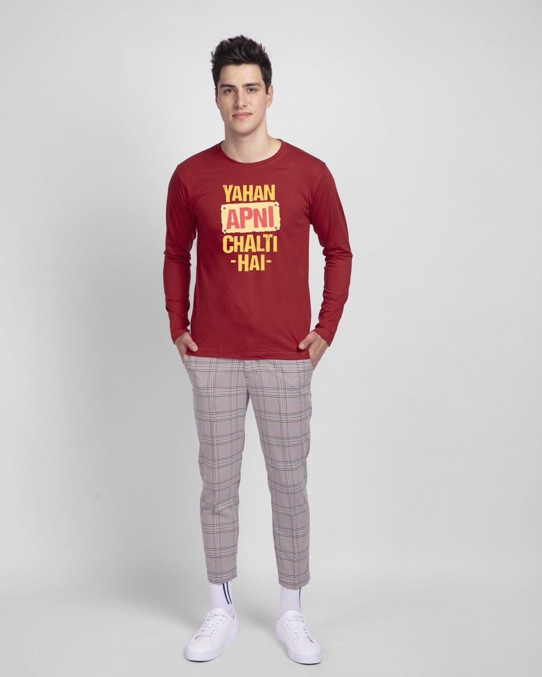 Shop Chalti Hai Full Sleeve T-Shirt-Design
