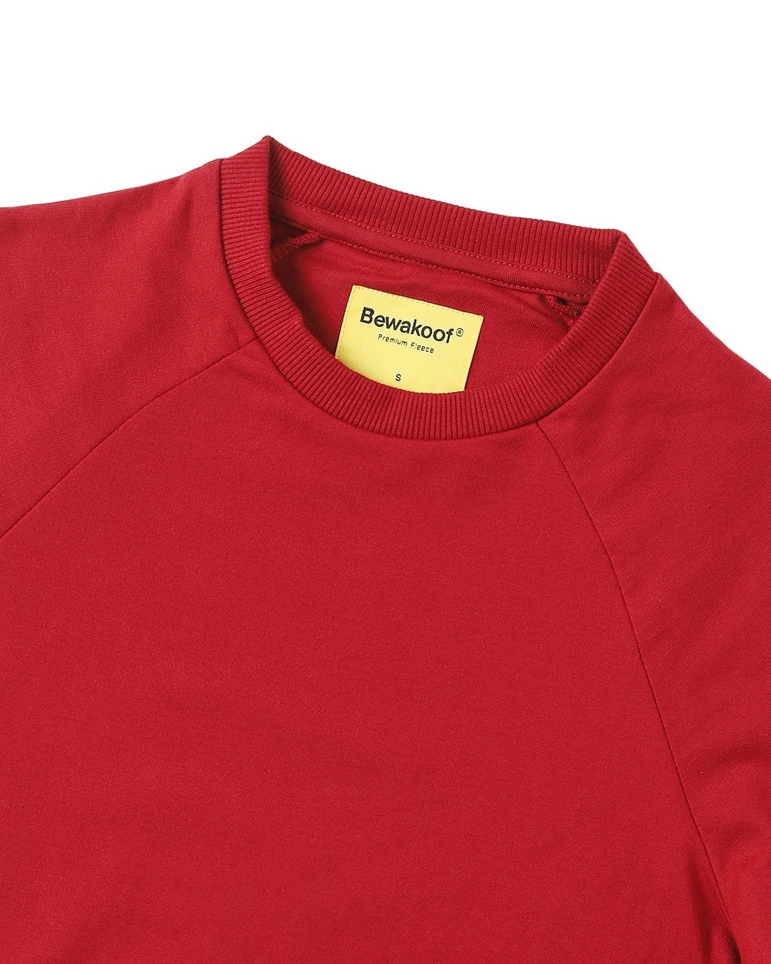 Shop Cherry Red Sports Trim Sweatshirt