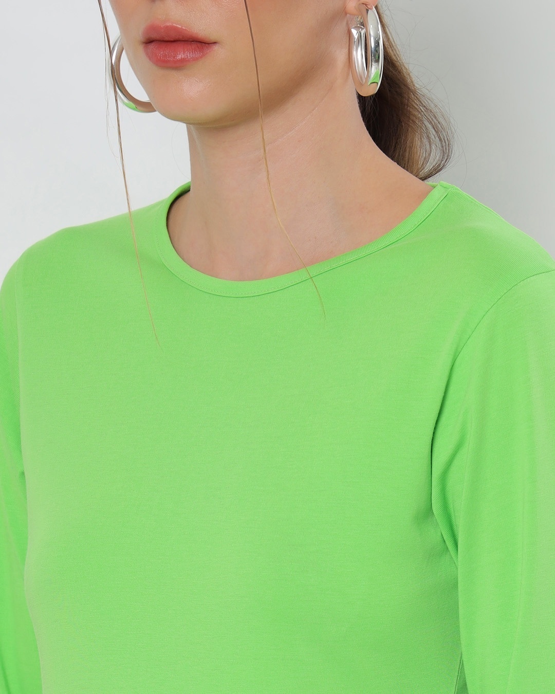 Shop Chilled Out Green Full Sleeve T-shirt
