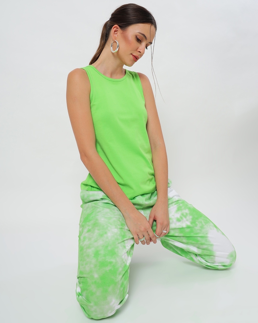 Shop Chilled Out Green Tank Top-Full