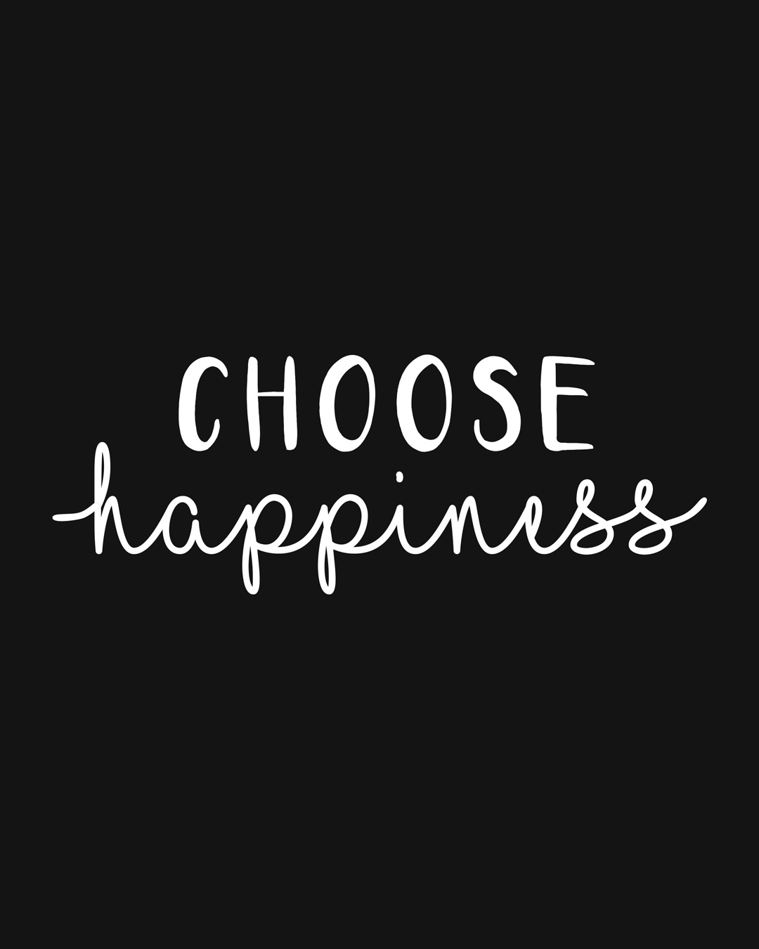 Shop Choose Happiness Fleece Hoodies-Full
