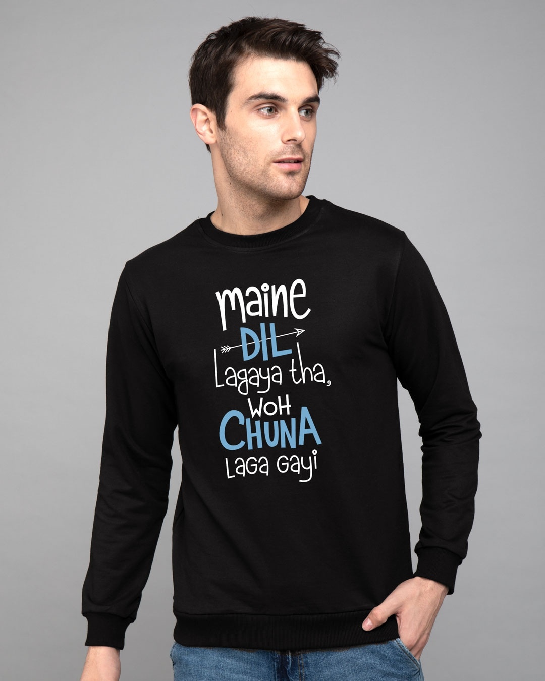 Shop Chuna Fleece Light Sweatshirt-Front