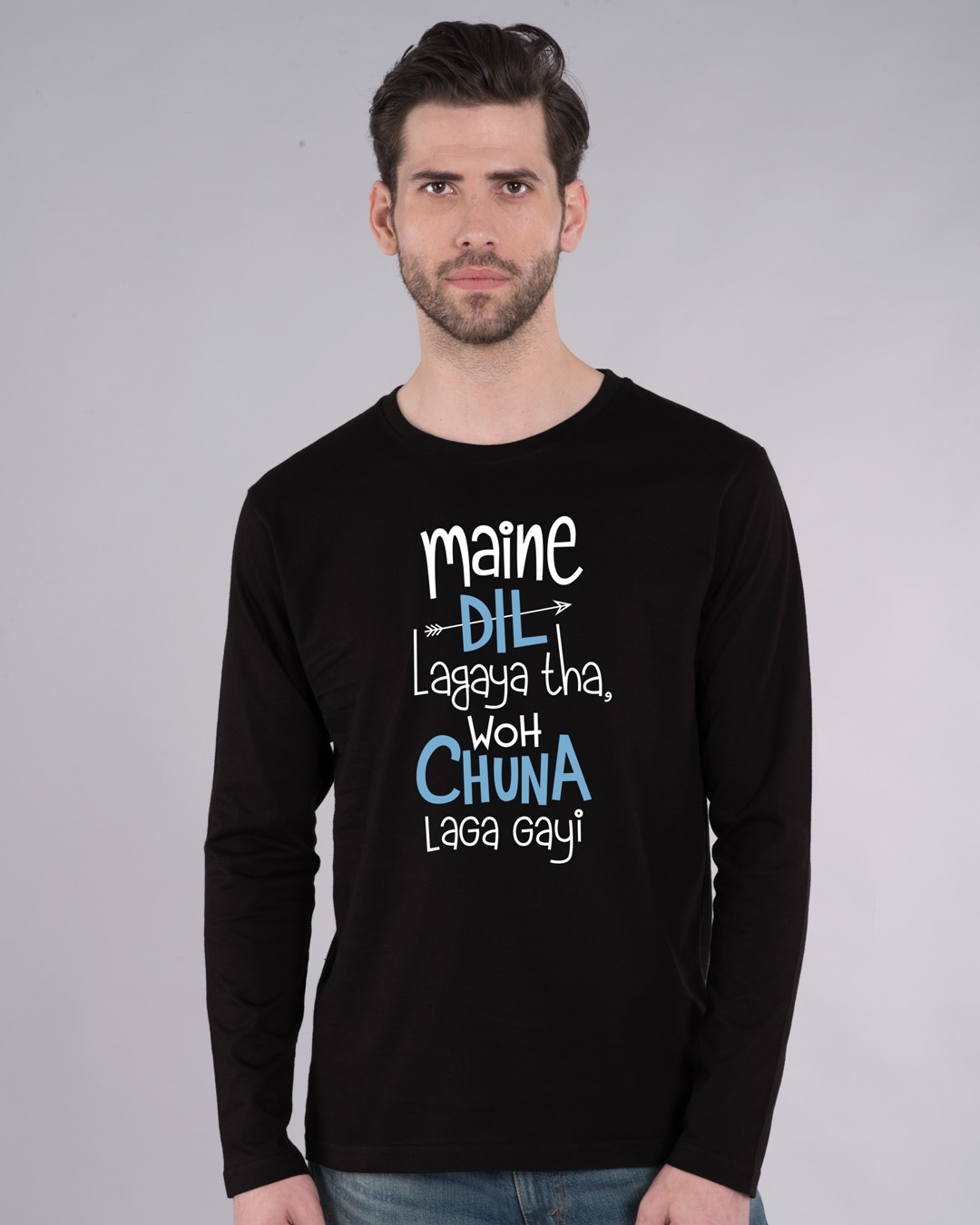 Shop Chuna Full Sleeve T-Shirt-Front
