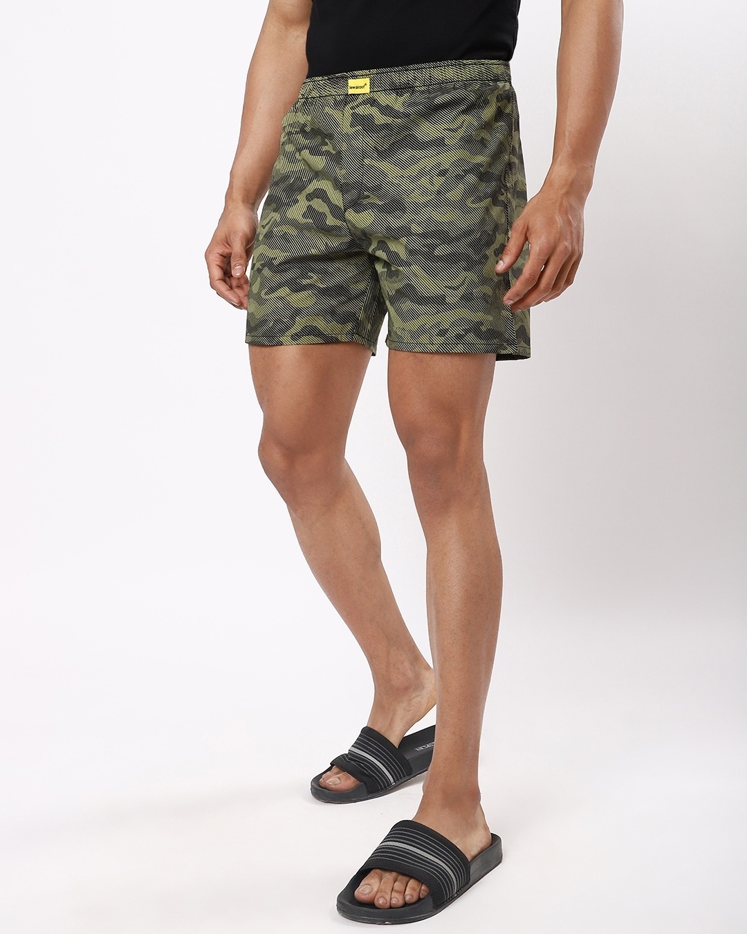 Shop Classic Camo All Over Printed Boxer-Back