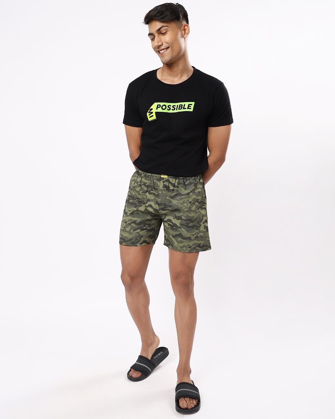 Shop Classic Camo All Over Printed Boxer-Full