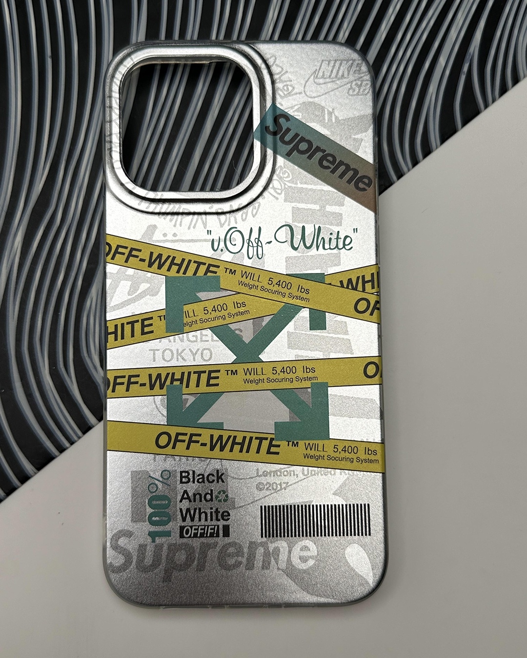 Buy Classy Supreme Off White Laser Matte Case For Apple iPhone 14