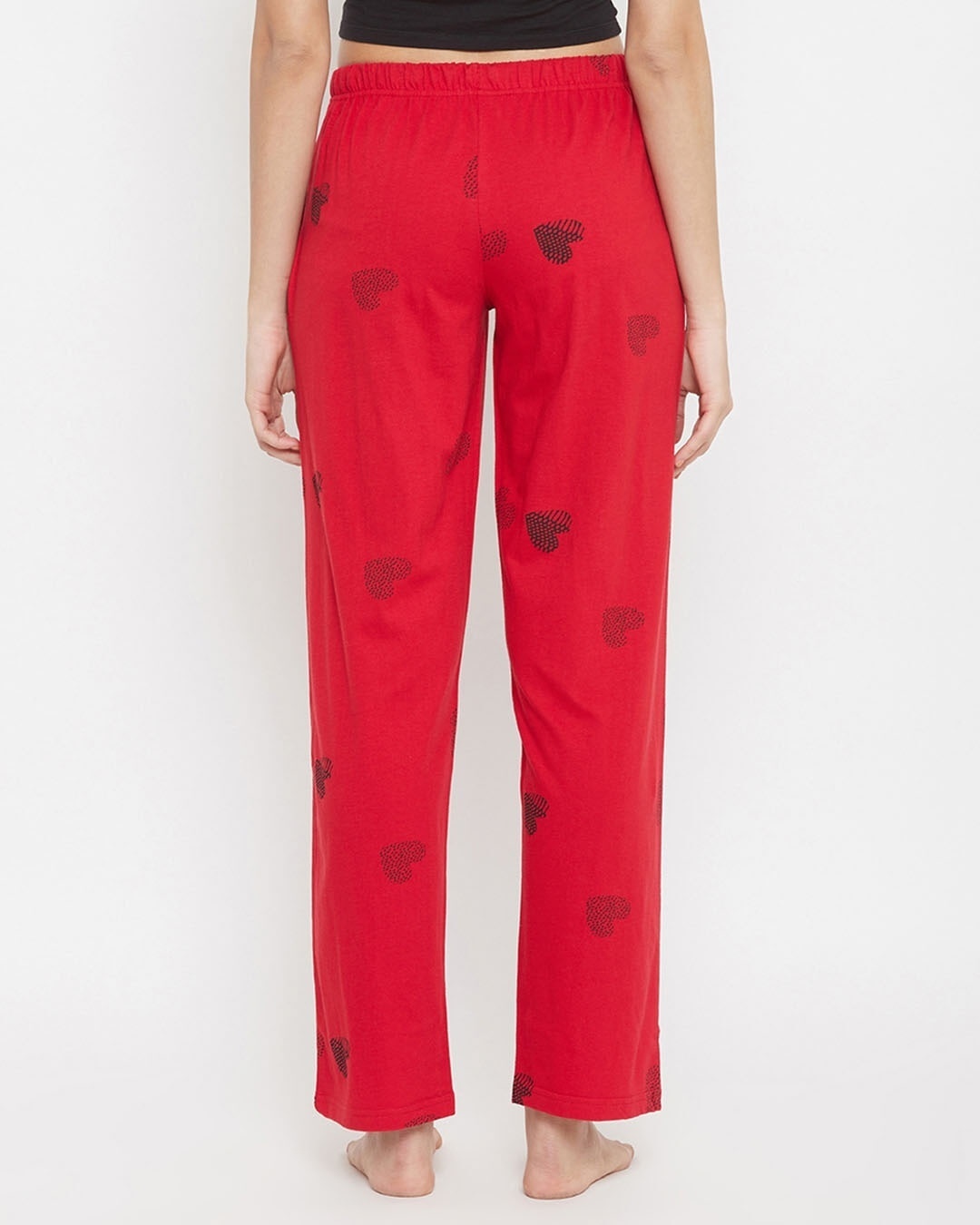 Shop Cotton Pack Of 2 Print Me Pretty Pyjama Pants   Red & Pink