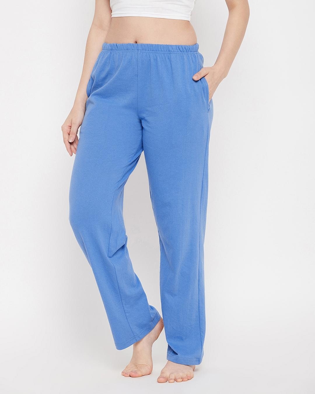 Shop Women's Blue Pyjamas-Back