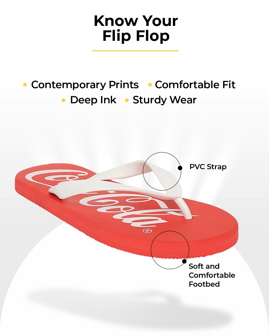 Shop Coca-Cola Printed Women's Flip-flop-Full