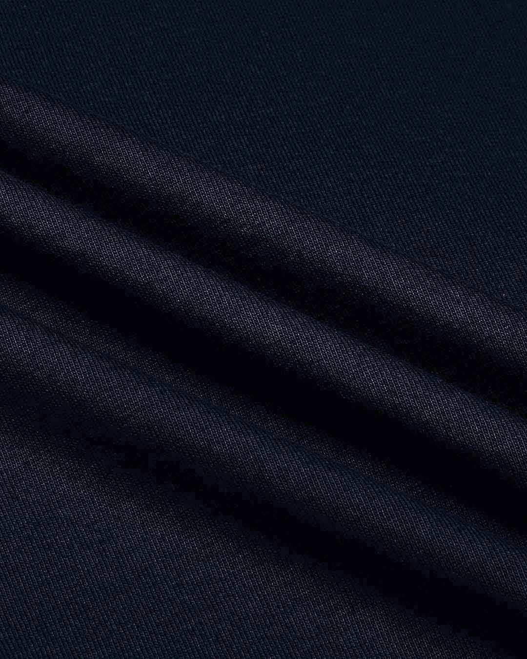Shop Conquer Strip Full Sleeve T-Shirt Navy Blue