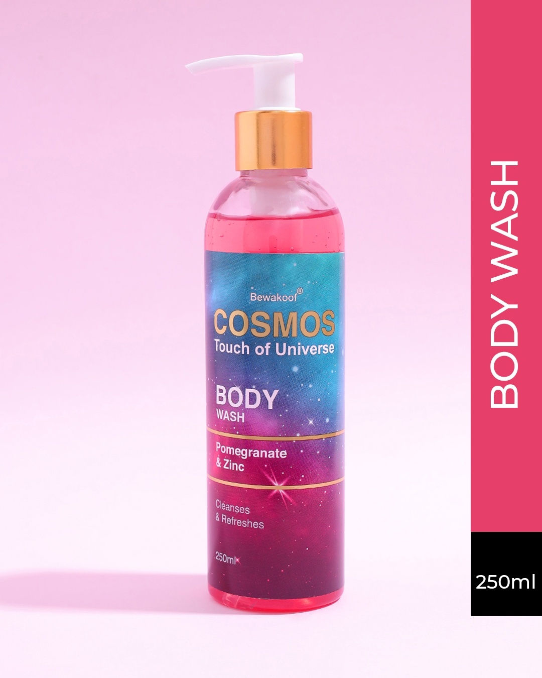 Shop Body Wash By Bewakoof With Pomegranate & Zinc 250ml-Front