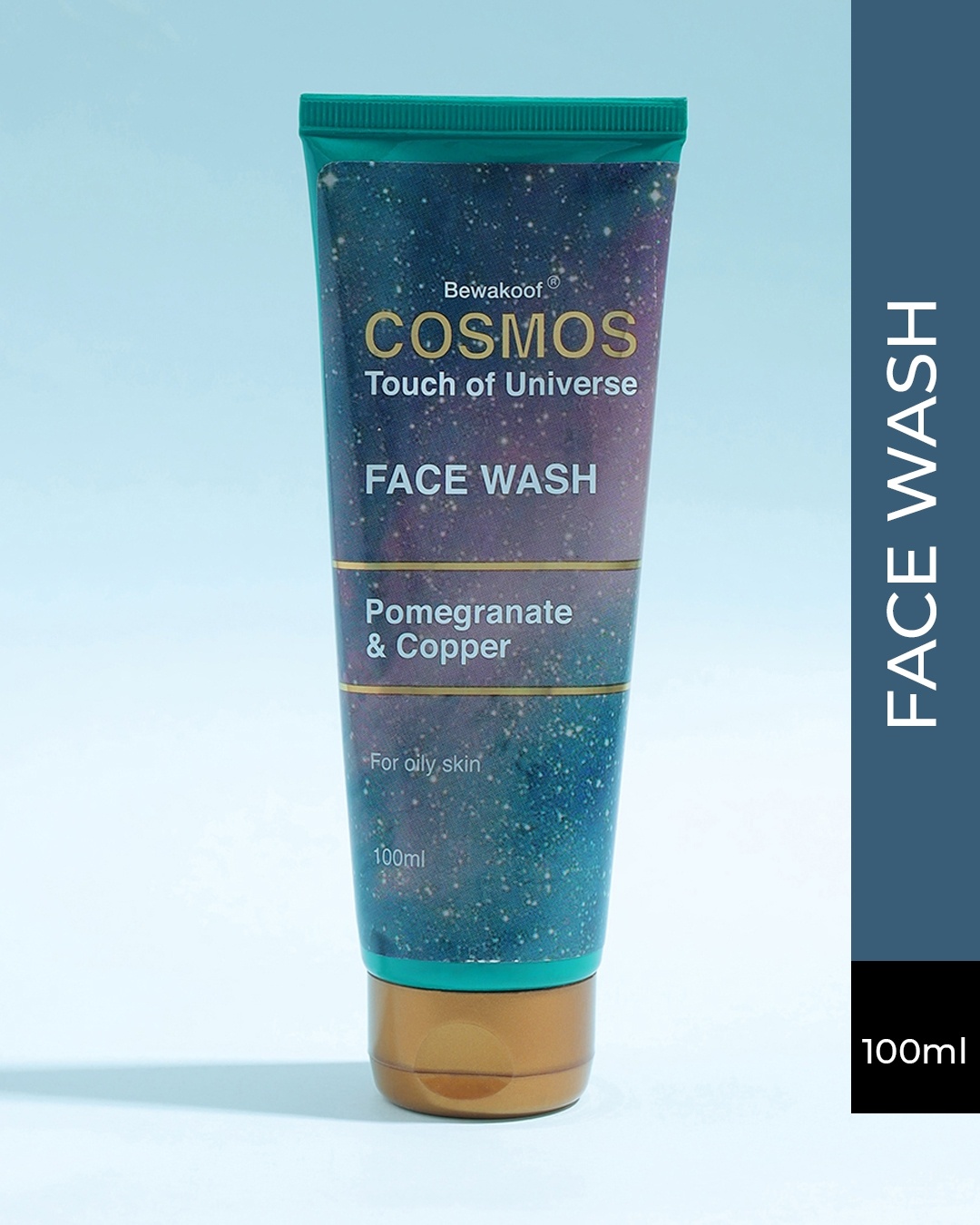 Shop Face Wash By Bewakoof With Pomegranate & Copper 100ml-Front