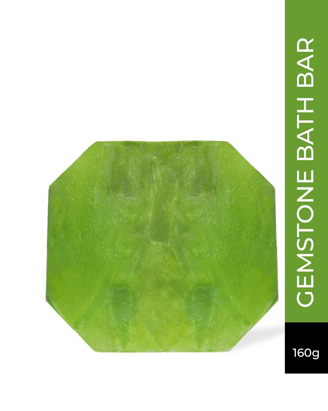 Shop Gemstone Bar By Bewakoof With Emerald Crystal Balancing & Soothing 160gm-Front
