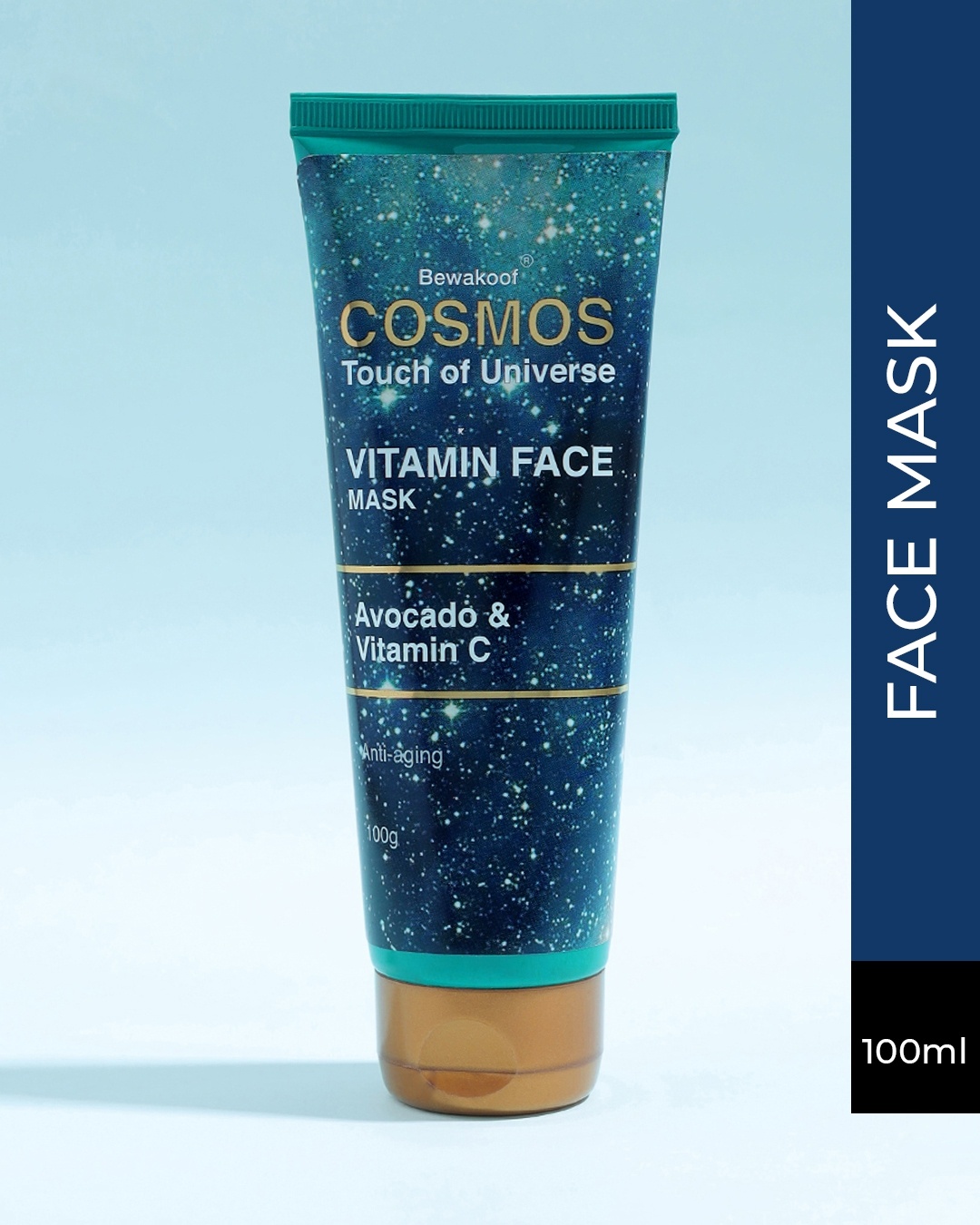 Shop Vitamin Face Mask By Bewakoof With Avocado And Vitamin C 100g-Front