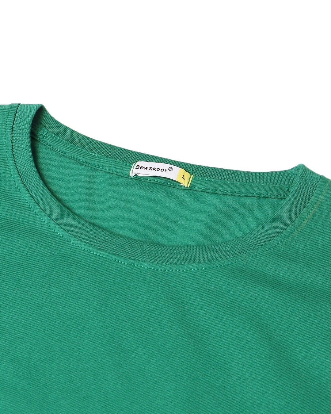 Shop Dark Forest Green Half Sleeve T-Shirt