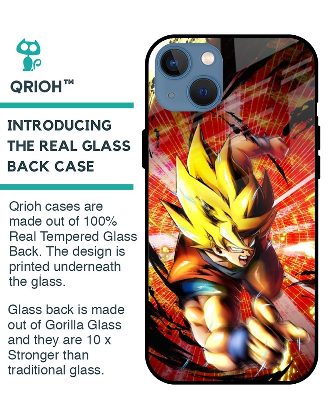 Shop DB Legend Premium Glass Case for Apple iPhone 13 (Shock Proof,Scratch Resistant)-Back