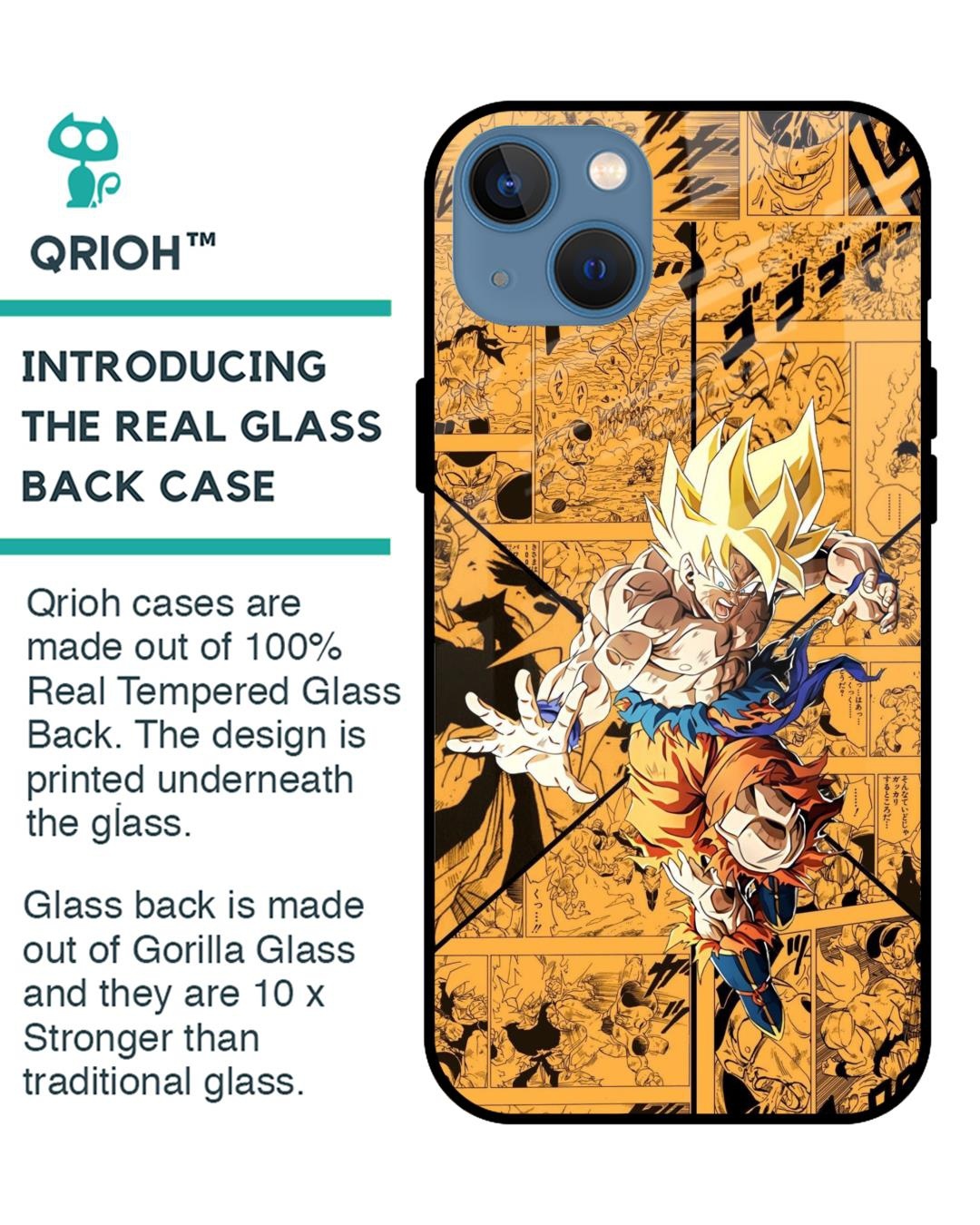 Shop DBz Super Premium Glass Case for Apple iPhone 13 (Shock Proof,Scratch Resistant)-Back
