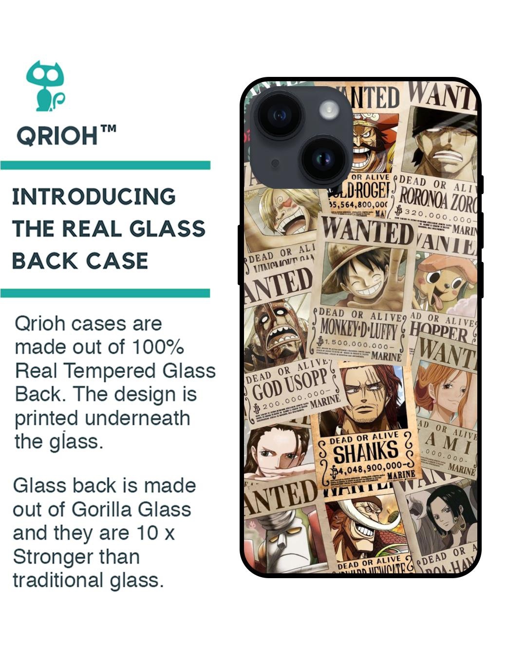Shop Dead Or Alive Premium Glass Case for Apple iPhone 14 (Shock Proof,Scratch Resistant)-Back