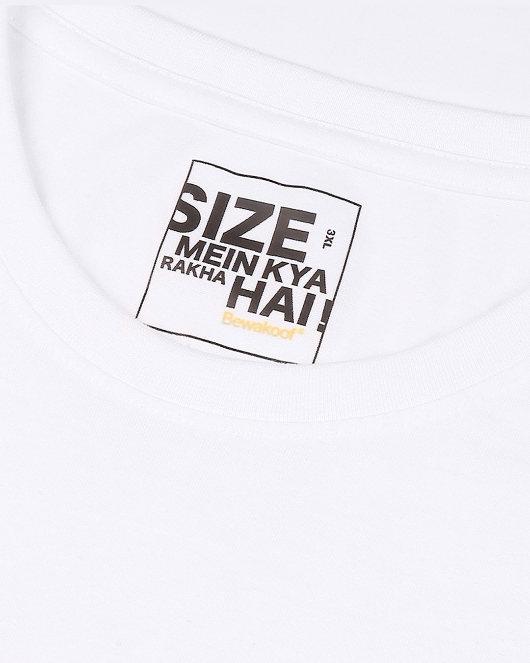 Shop Definitely Not 7 Men's Half Sleeves T-shirt Plus Size