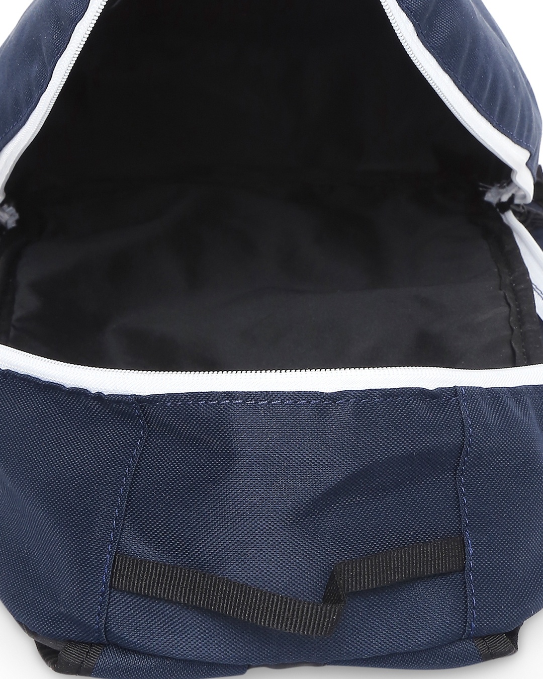 Shop Denim Blue Plain Small Backpack-Full