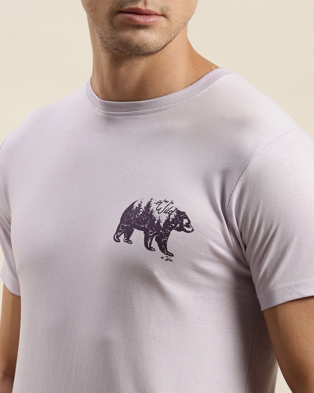 Shop Purple Graphic Print T Shirt50