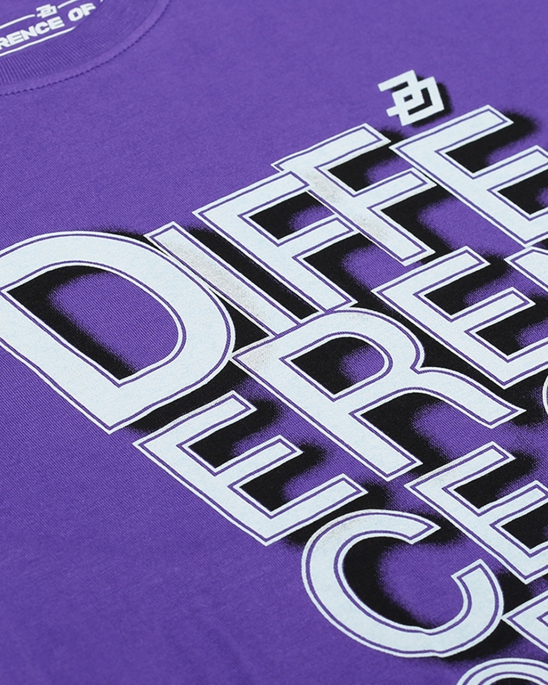 Shop Purple Typographic T Shirt-Full