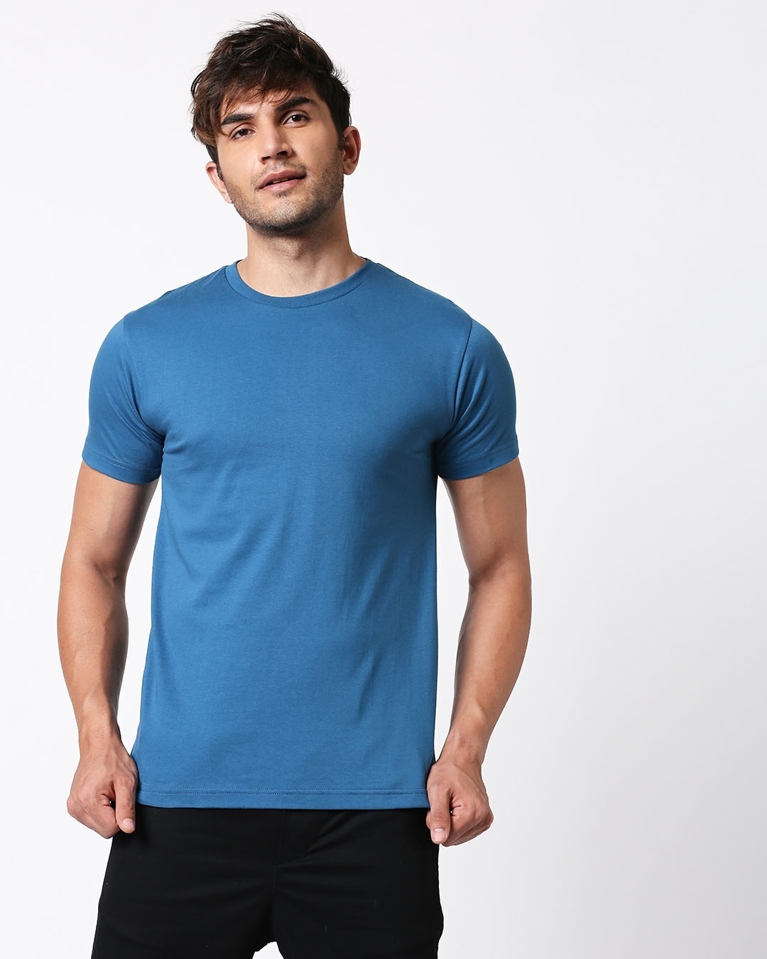 Shop Digi Teal Half Sleeve T-Shirt-Design